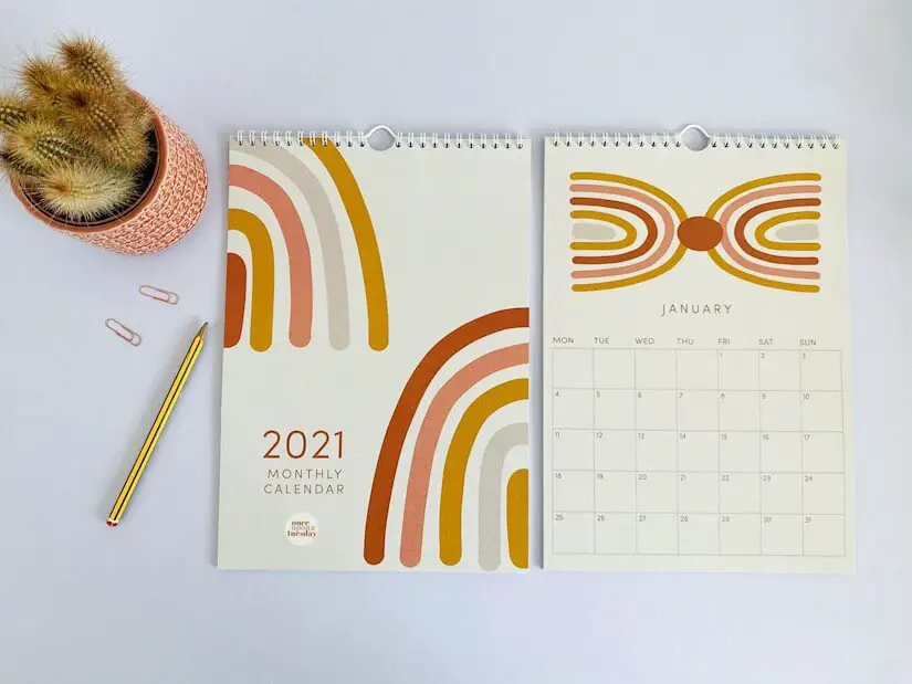 50 Best Printable Calendars 21 Both Free And Premium