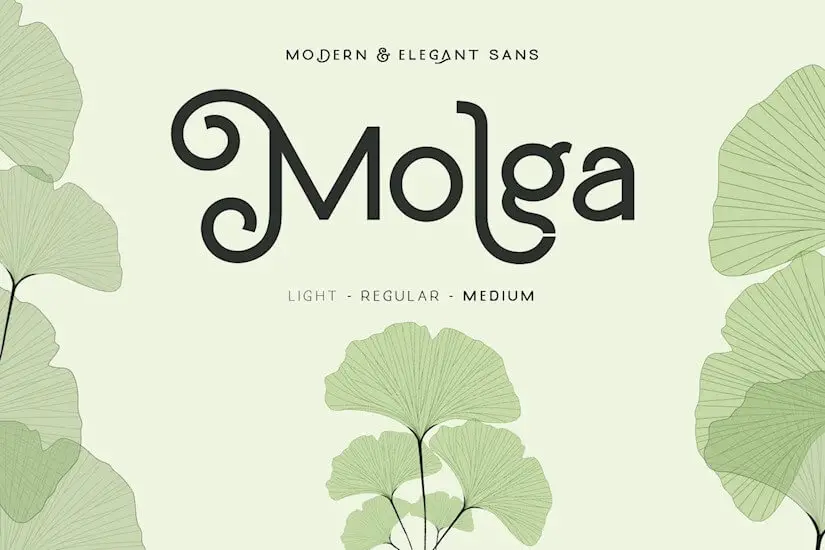 molga font