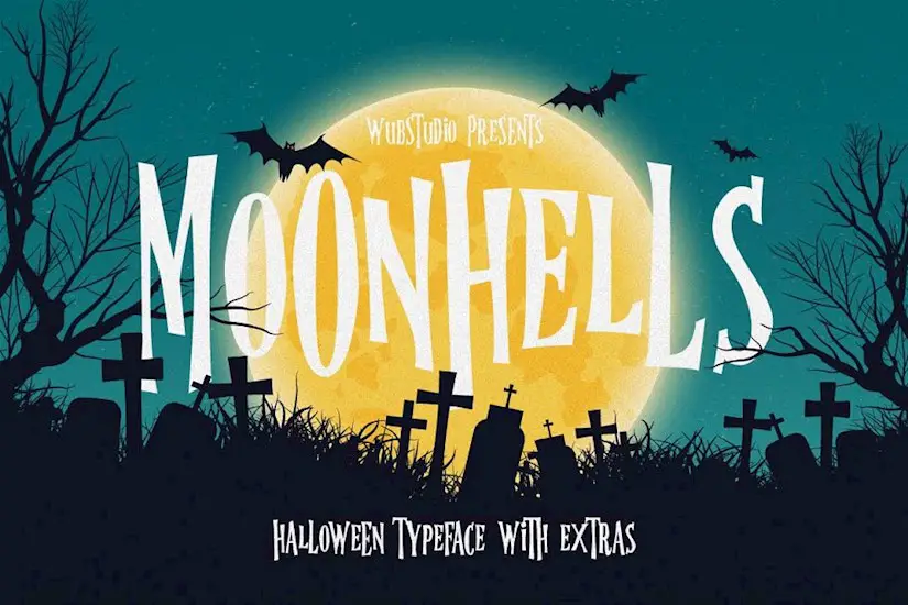 moonhells typeface extras