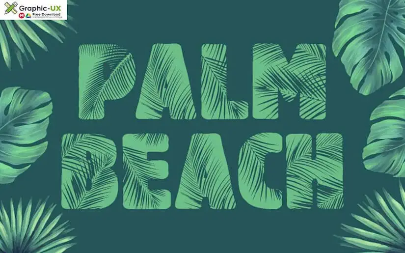 palm beach font