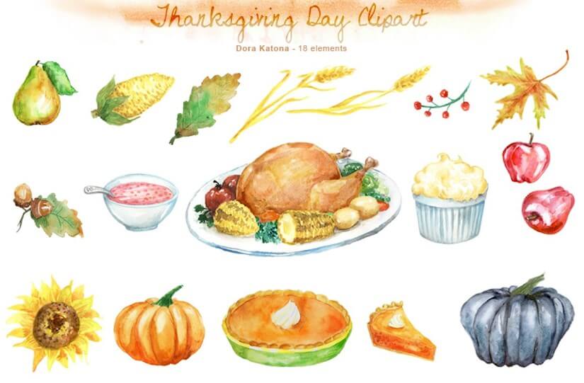 thanksgiving day clipart image