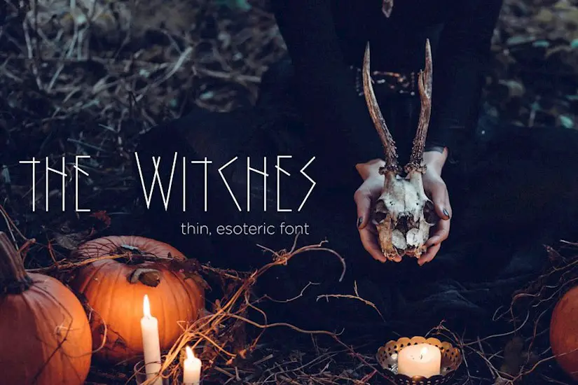 the witches font