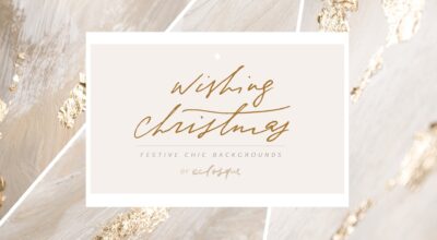38 Christmas Gold Foil Backgrounds