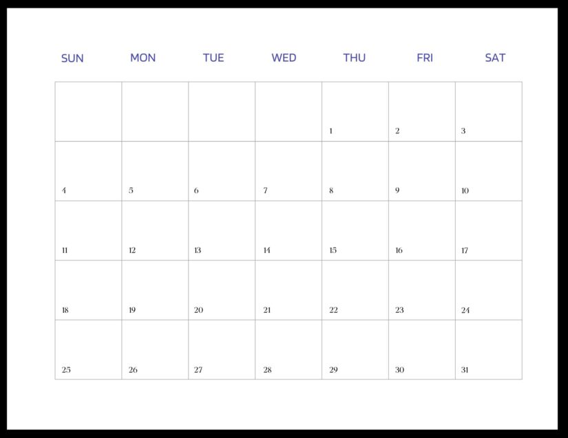 free august 2021 calendar