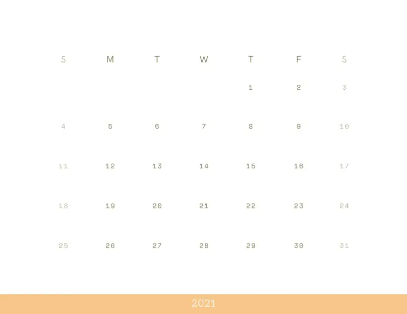 free download august 2021 calendar
