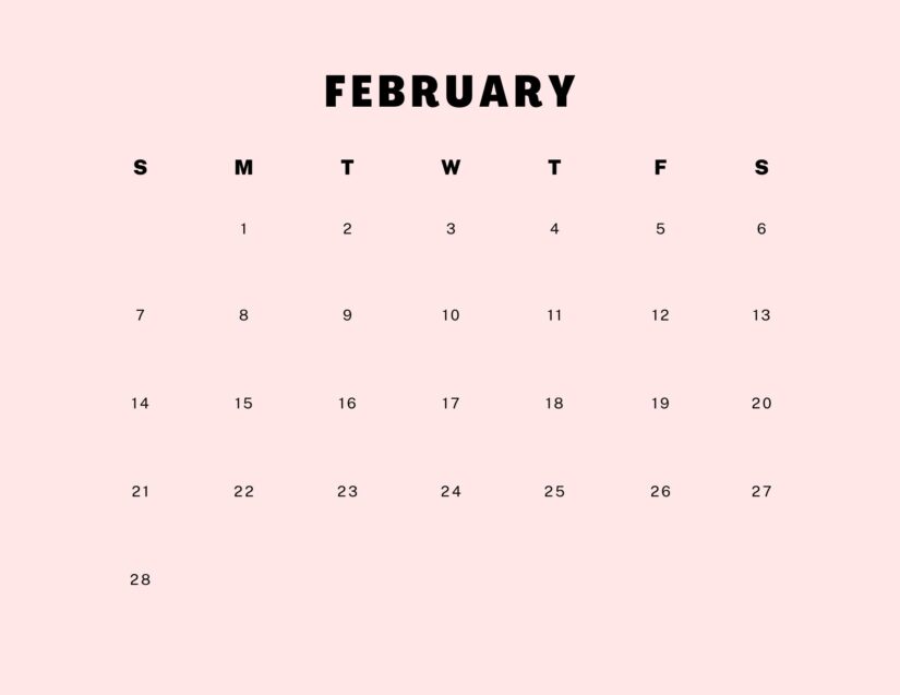 Featured image of post February 2021 Calendar Pink / Calendar clipart &amp; graphic design of free images.