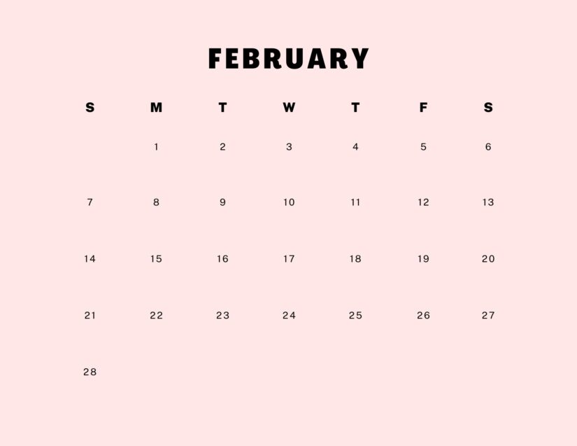 February Saints Calendar 2021