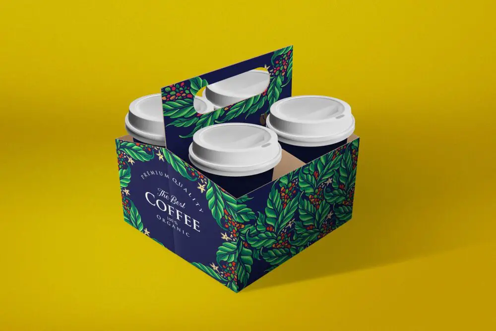 Download 21 Nice Cup Holder Mockups (Both Free & Premium) - Onedesblog