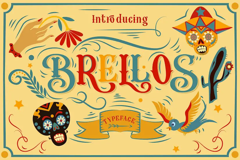 brellos typeface