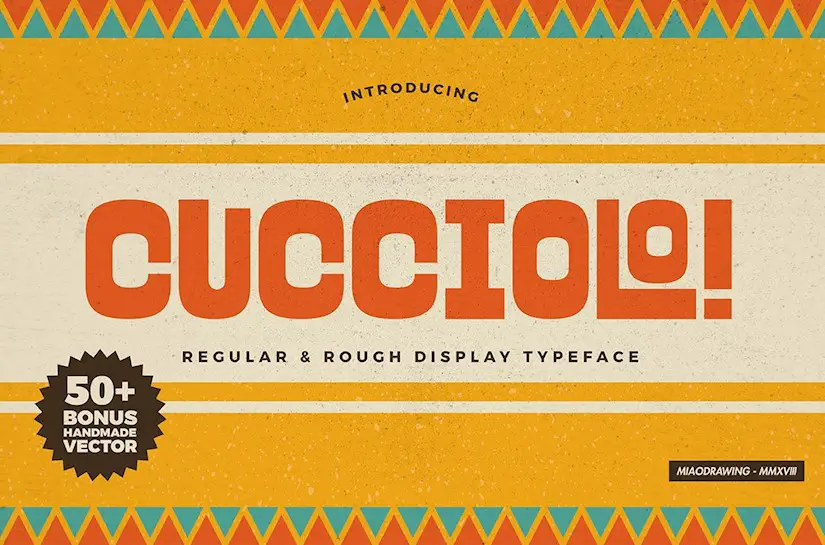 cucciolo typeface extras