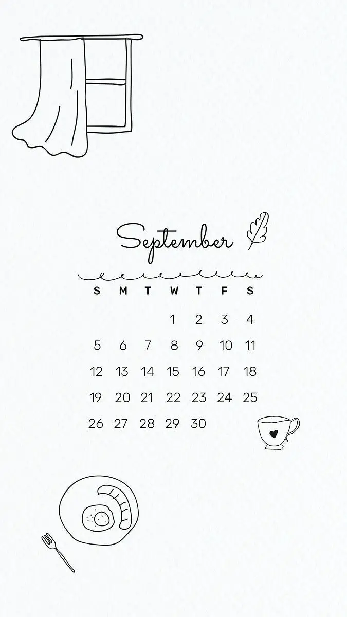 29+ September 2021 Calendar Printable Aesthetic Pics