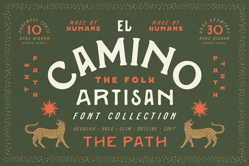 el camino font collection extras