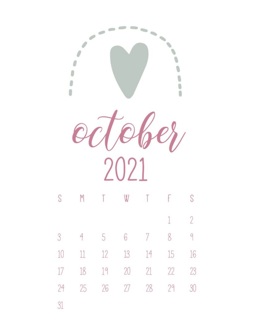 free 2021 calendar with rainbows 1
