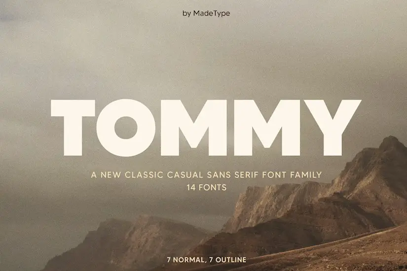 made tommy 60 offont