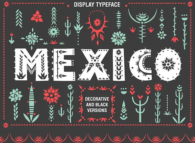 mexico font family