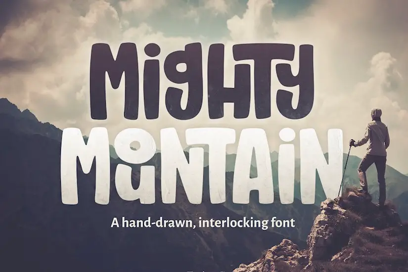 mighty mountain font