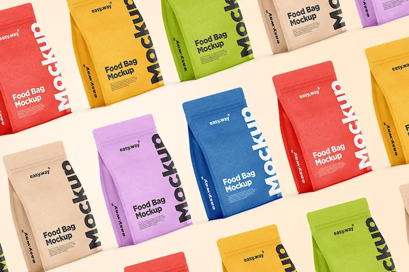 42 Best Coffee Bag Mockups Both Free Premium Onedesblog