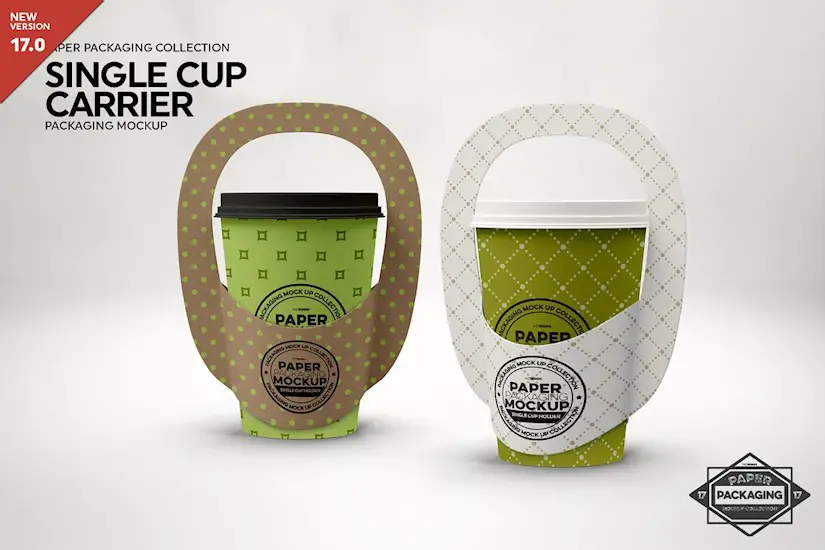 Download 21 Nice Cup Holder Mockups Both Free Premium Onedesblog