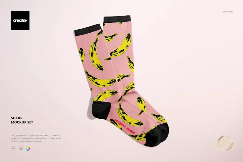 Download 23 Nice Socks Mockups (Both Free & Premium) - Onedesblog