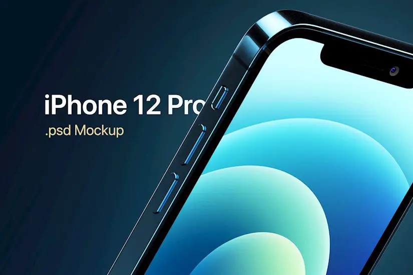 detail iphone 12 pro mockup