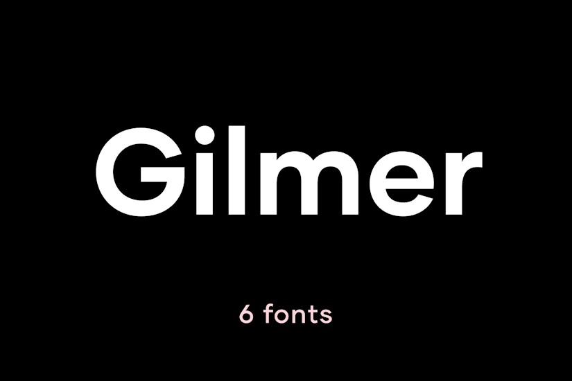 gilmer geometric sans serif