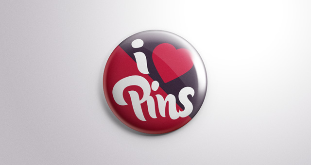 psd button badge pin mock up