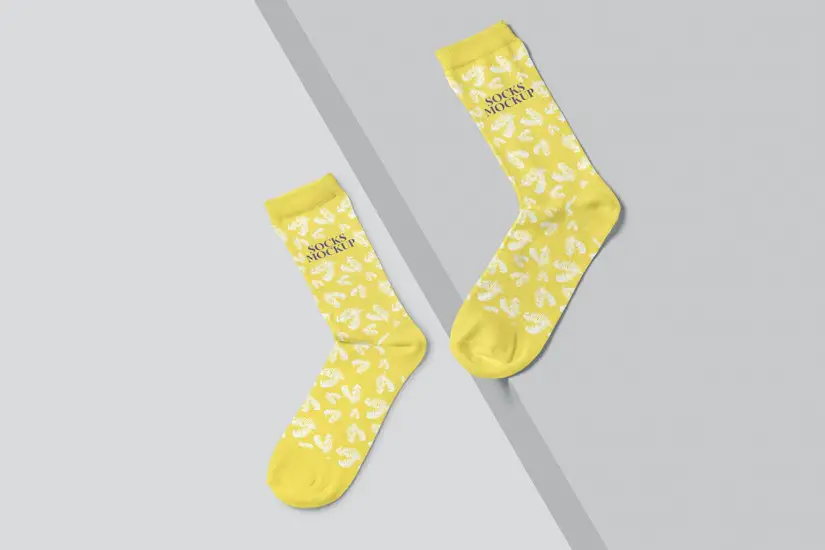 Download 23 Nice Socks Mockups Both Free Premium Onedesblog