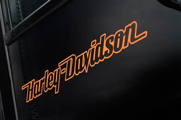 Usage of Harley-Davidson font.