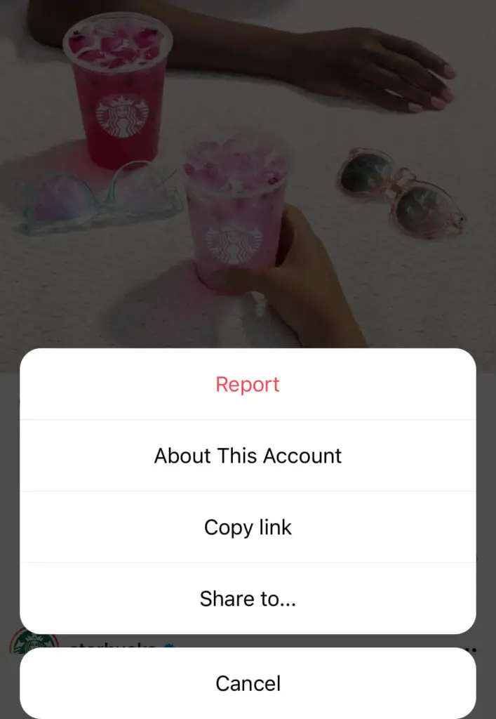 how to get a link to instagram profile