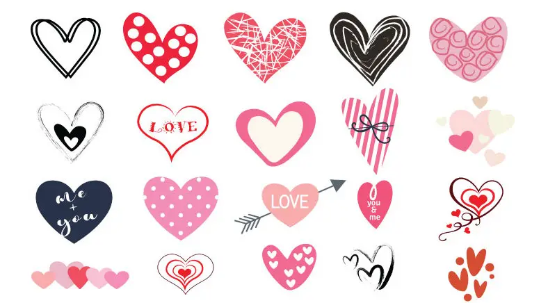 love postcard valentines day image