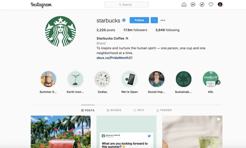 Quick Guide On How To Get Url On Instagram Profile Page Stories Onedesblog