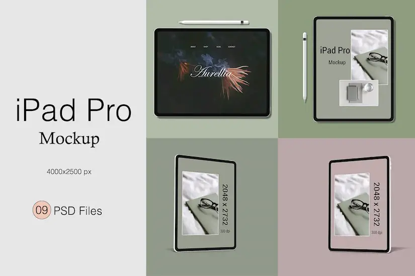 ipad pro mockup