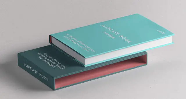 psd slipcase book mockup vol6