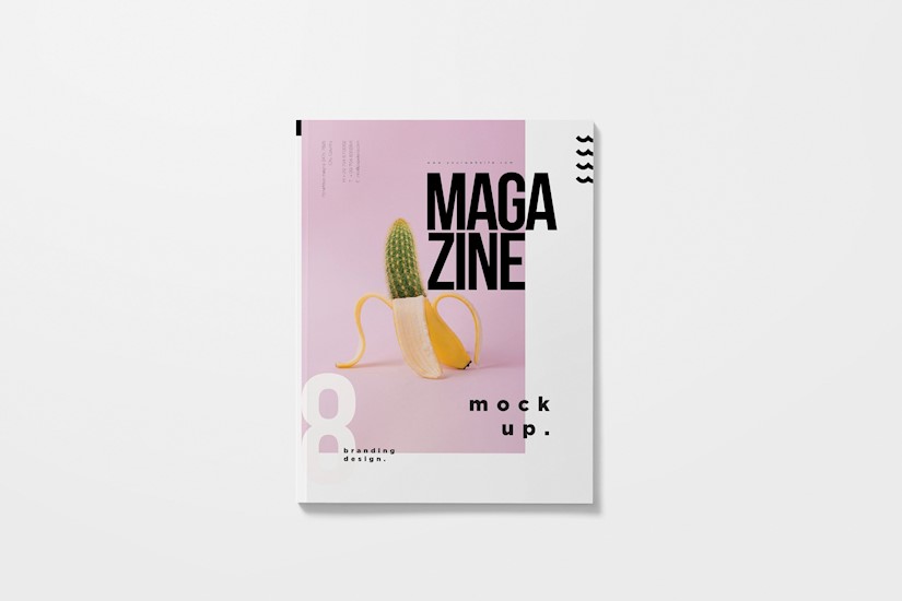 softcover magazine mockups