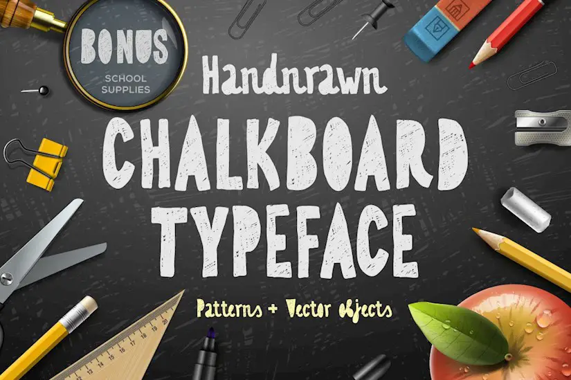 chalkboard typeface 2