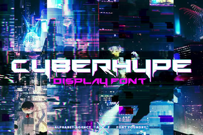 cyberhype font