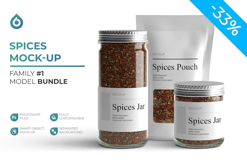 spices mockup
