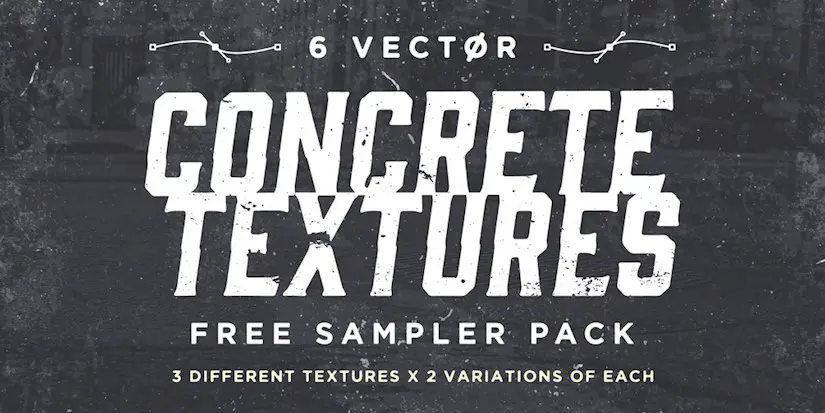 vector concrete textures sampler pack