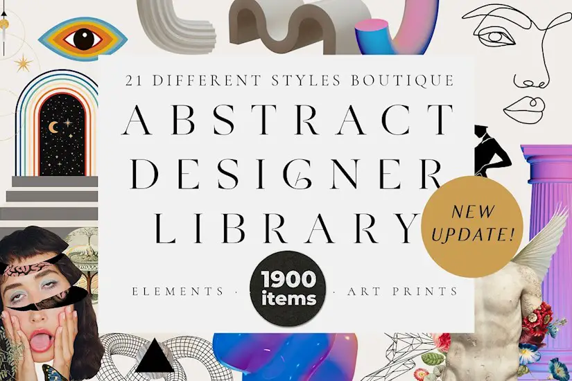 abstract designer library 21 styles