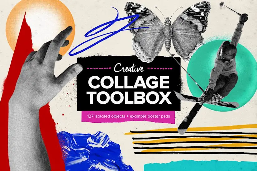 creative collage toolbox