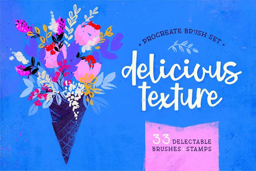 delicious texture procreate brushes