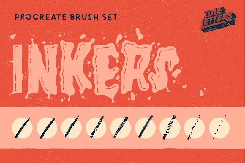 inkers procreate brush set