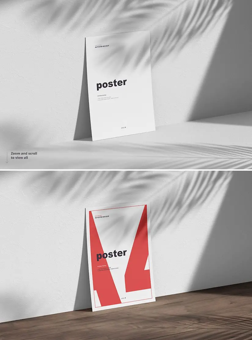 poster flyer mockups