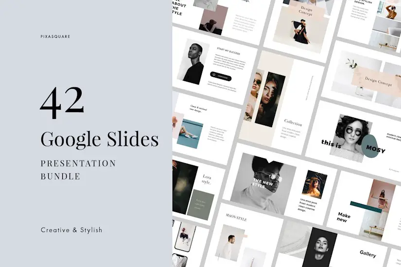 42in1 google slides bundle template