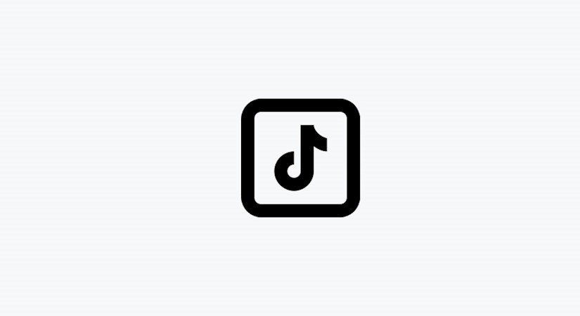 black tiktok icon png