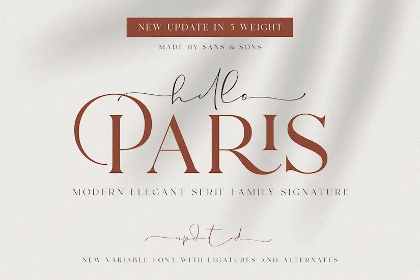 hello paris variable duo