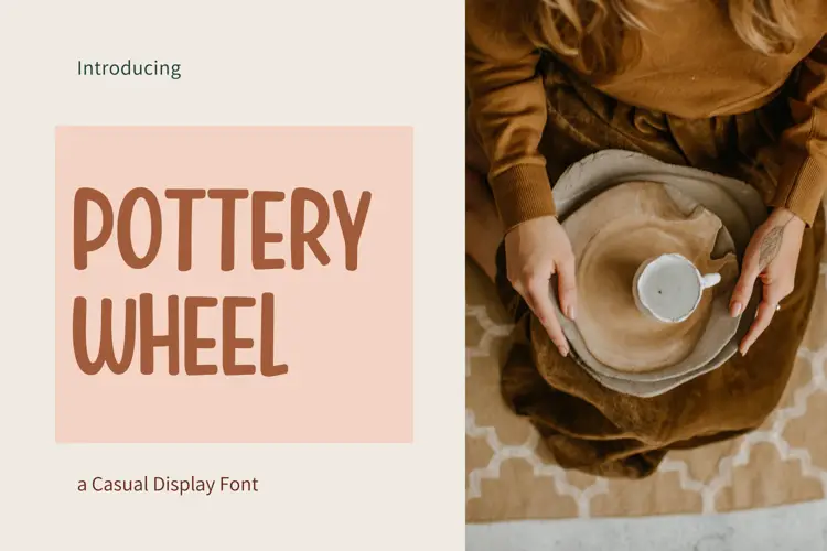pottery wheel font