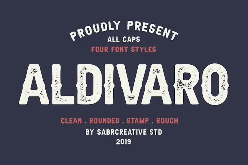 aldivaro font