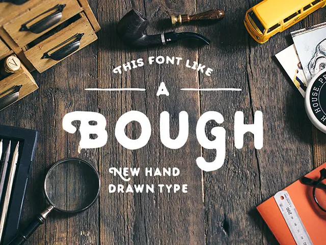 free font bough