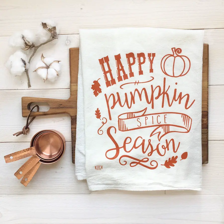 happy pumpkin spice season kitchen
